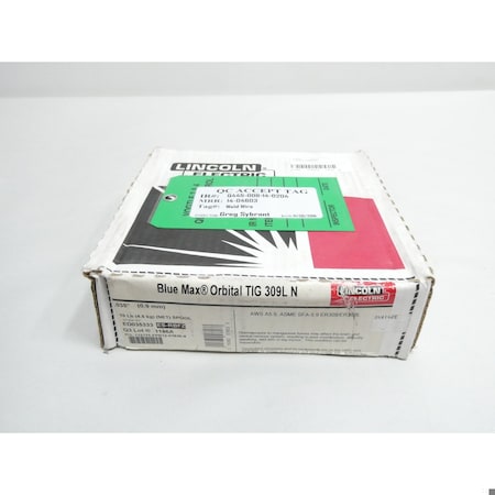 Lincoln Industrial BLUE MAX ORBITAL TIG 309LN 0.035IN 10LB WELDING WIRE ED035333